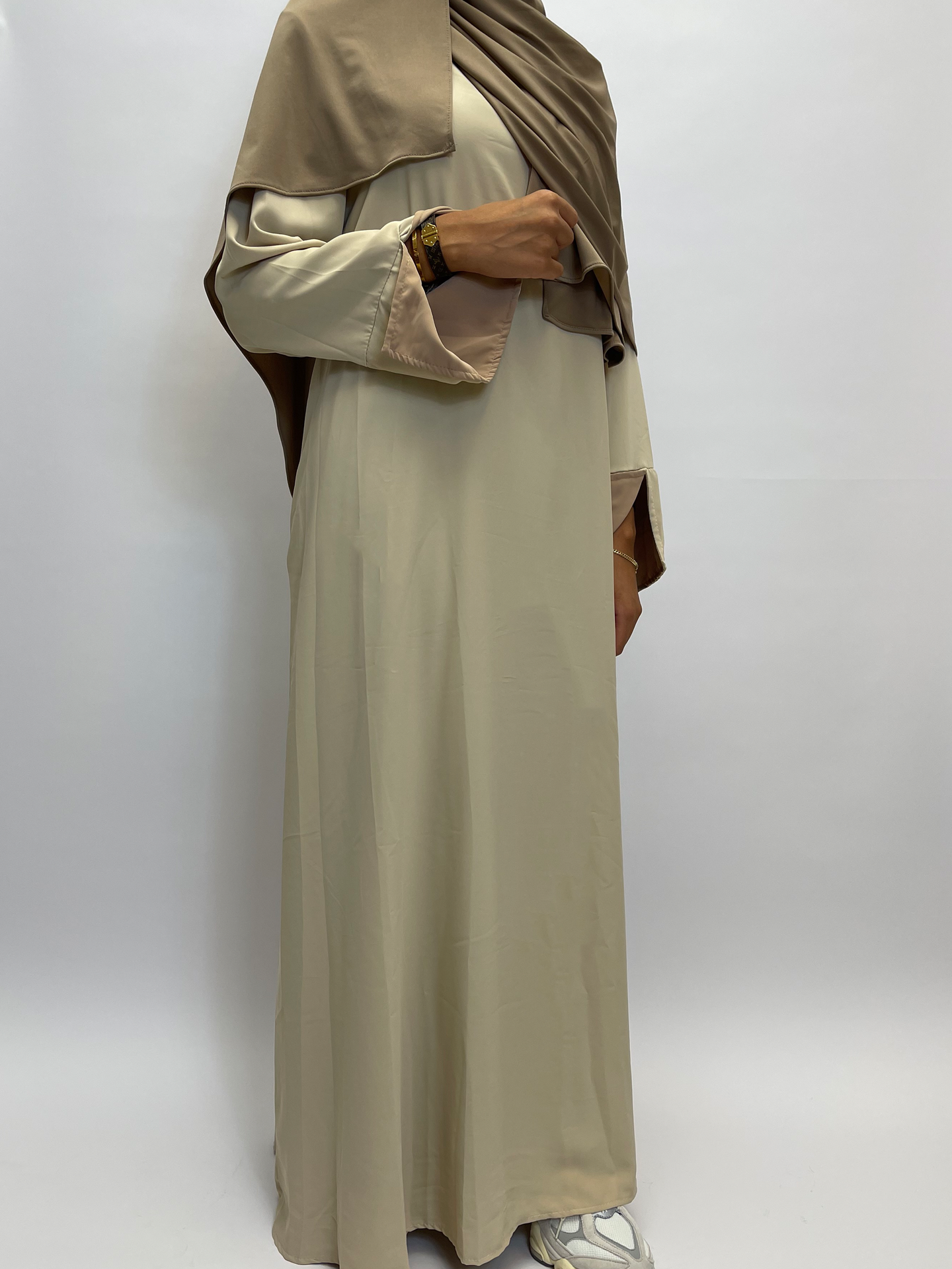 Abaya sleeve - Beige