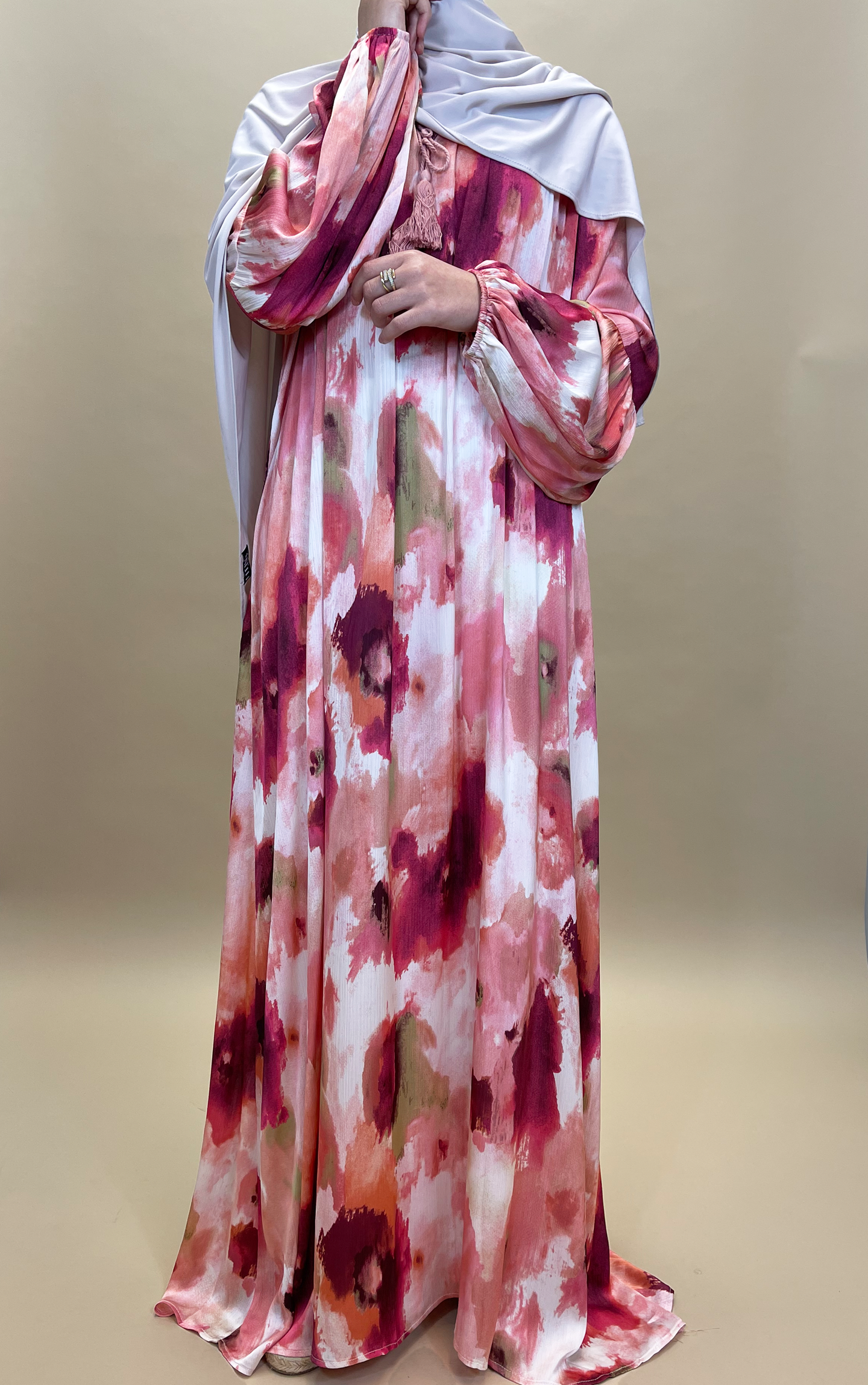 Maxi Dress - Pink - Hijab Boutique