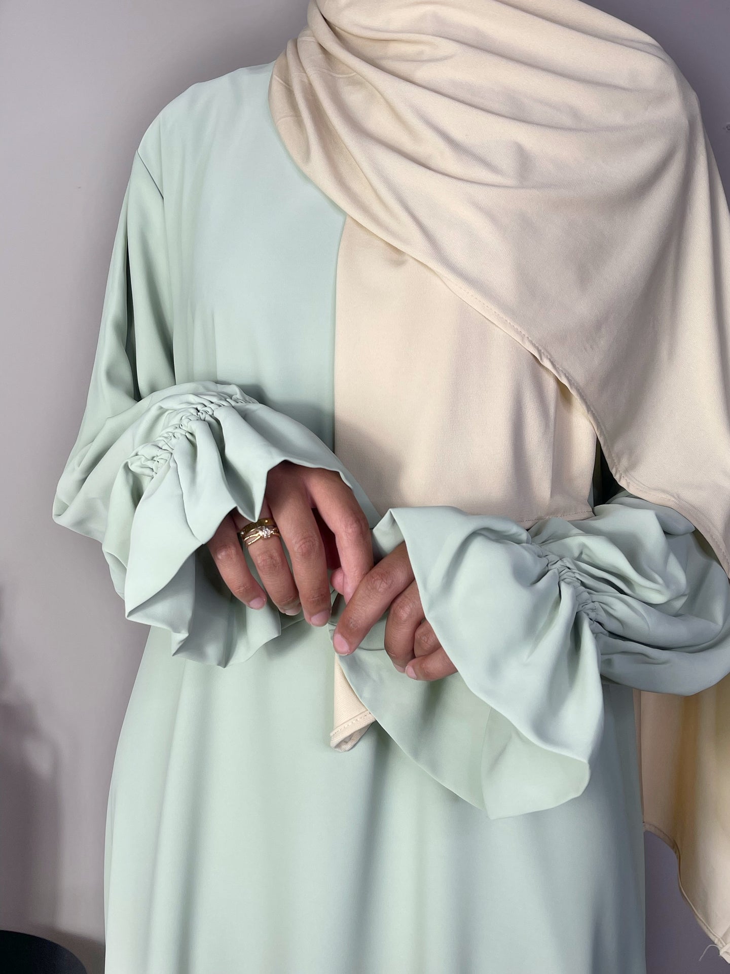 Abaya Kimono 3-piece - Camel