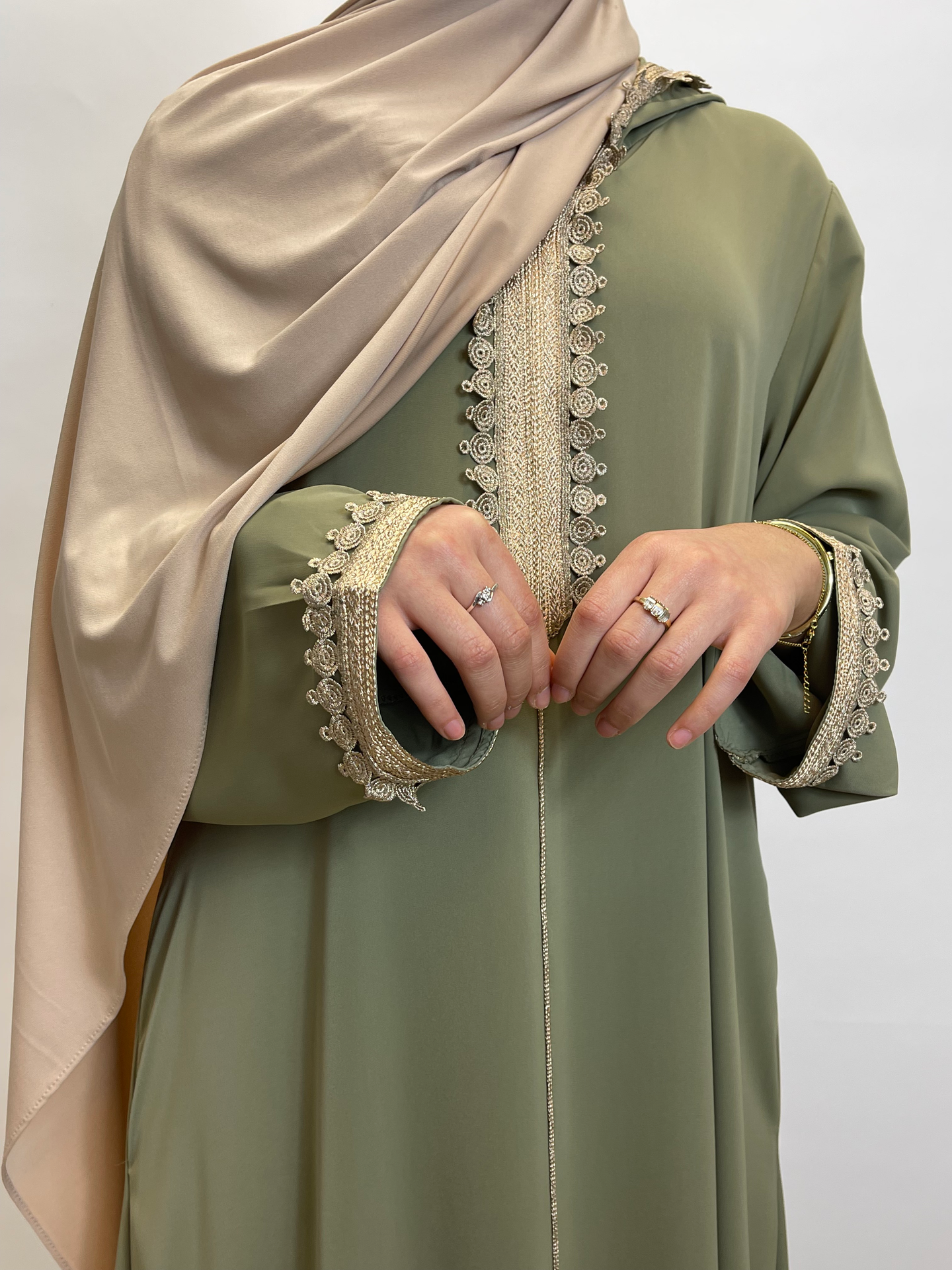 Jelaba - Green - Hijab Boutique