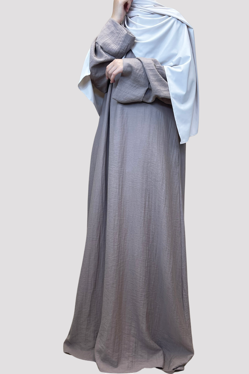 Abaya lightweight - Taupe - Hijab Boutique