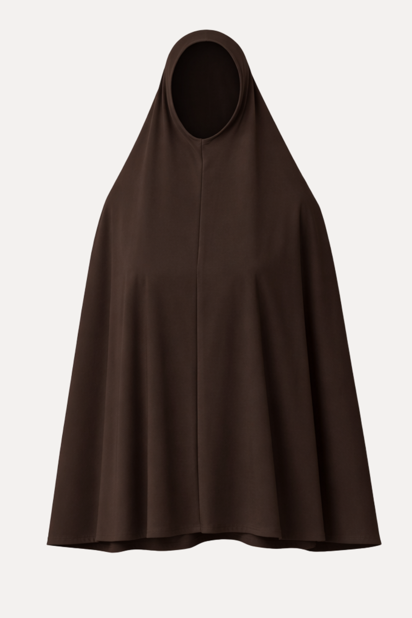 Premium Jersey Khimar - Espresso