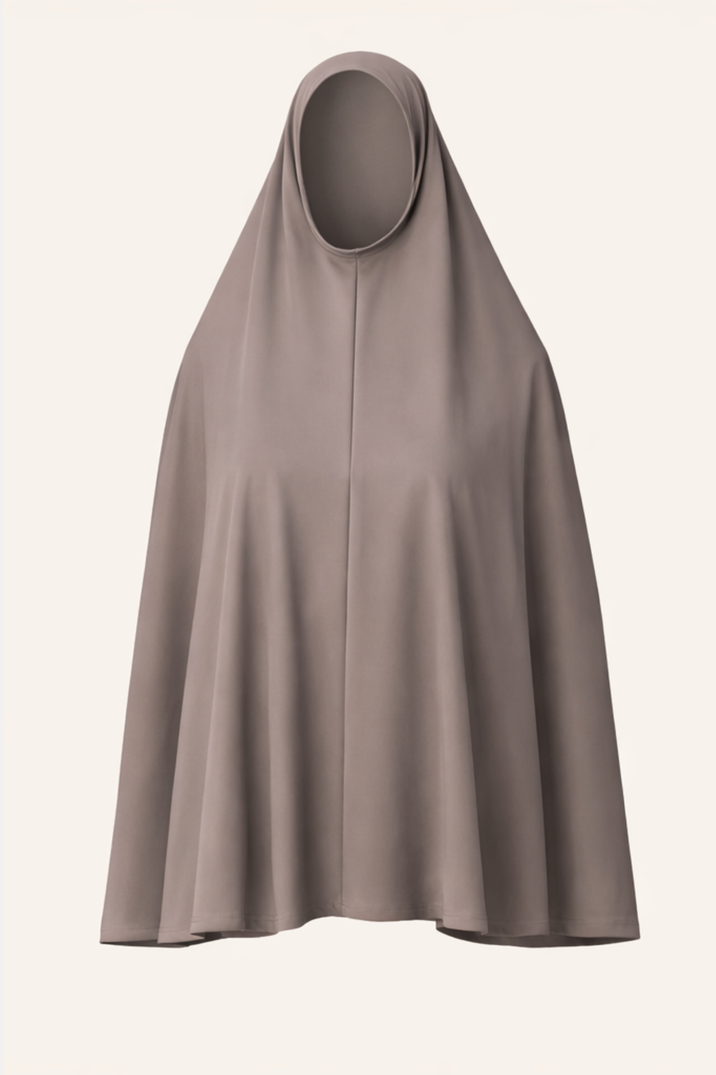 Premium Jersey Khimar - Taupe