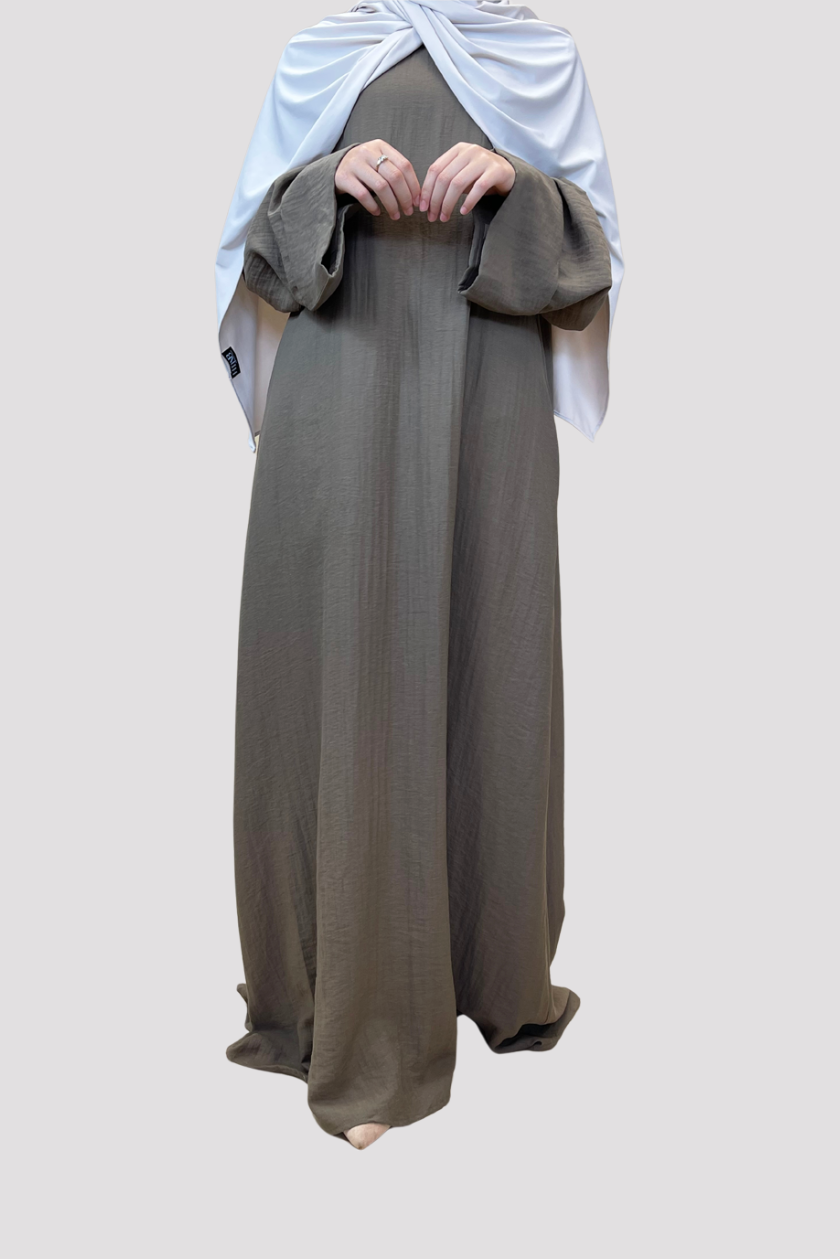 Abaya lightweight - Olive Green