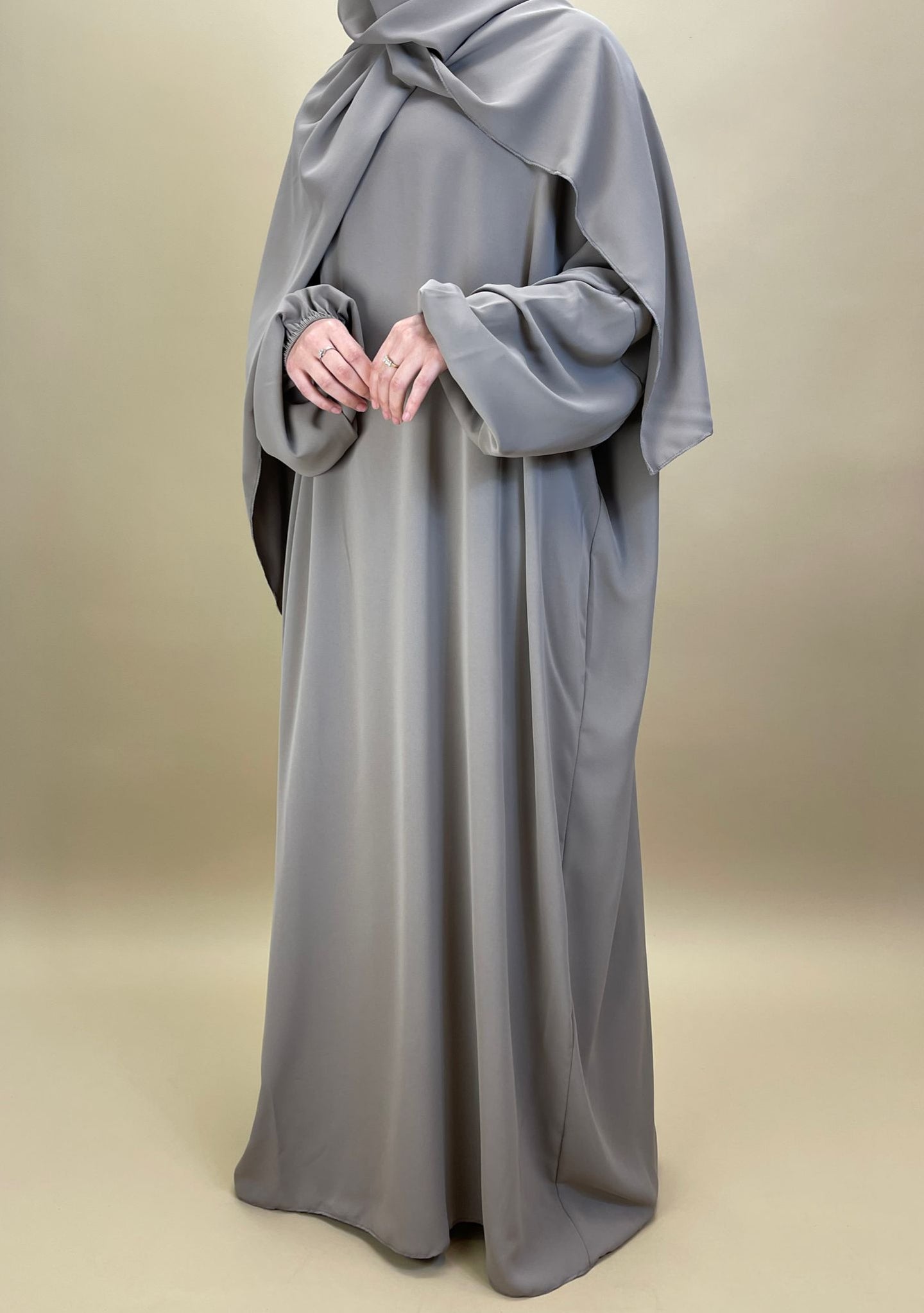 Abaya tweedelig - Taupe