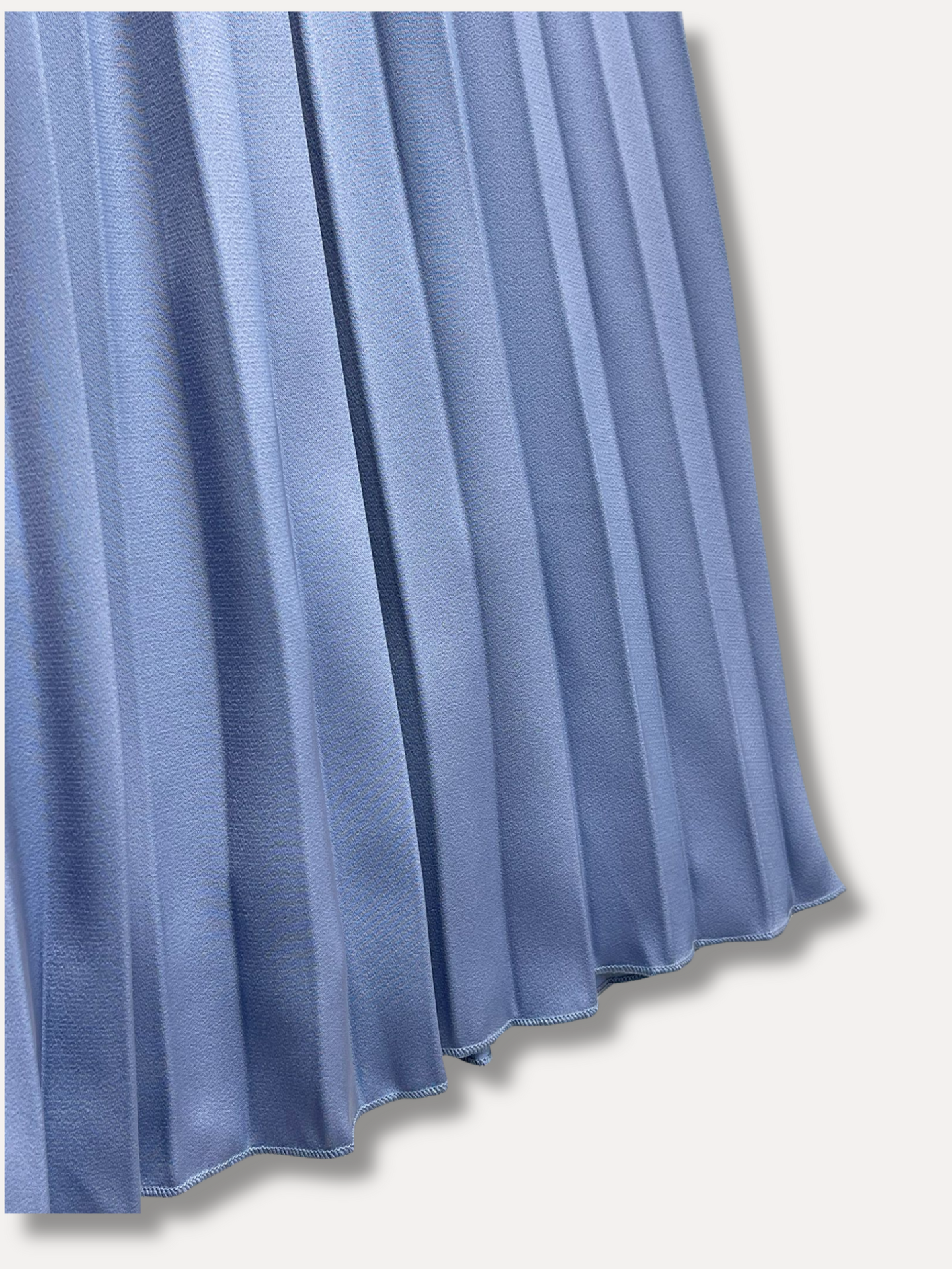 Plissé skirt - Blue