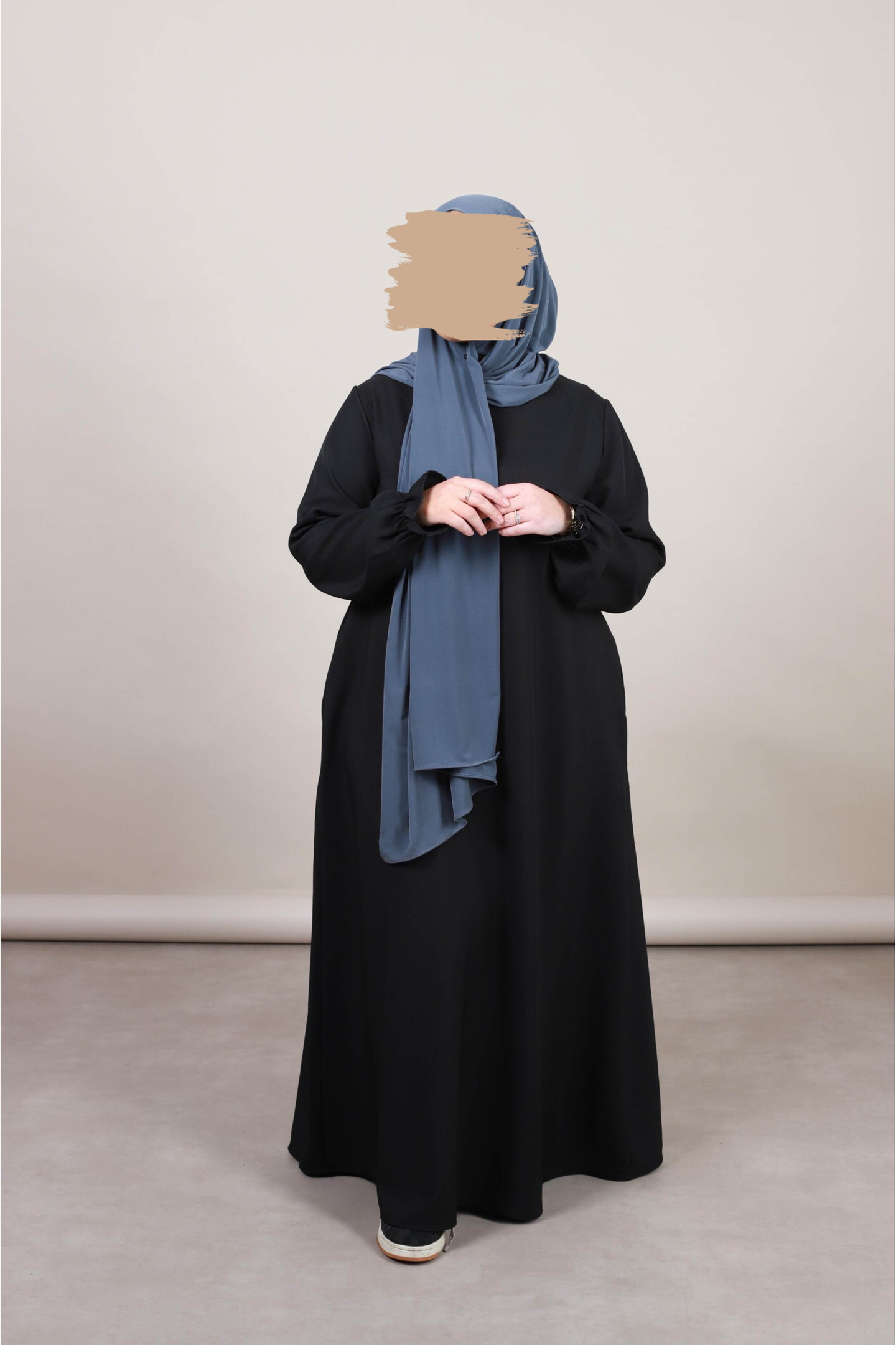 Abaya Pofmouw - Black - Hijab Boutique