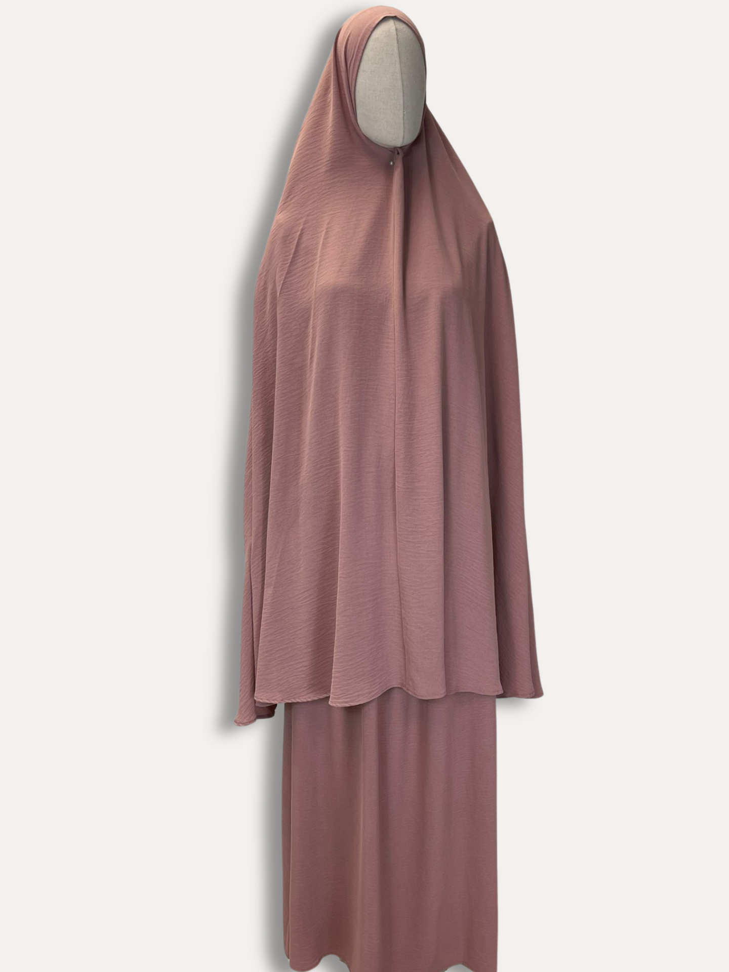 Jazz Khimar set - Powder pink