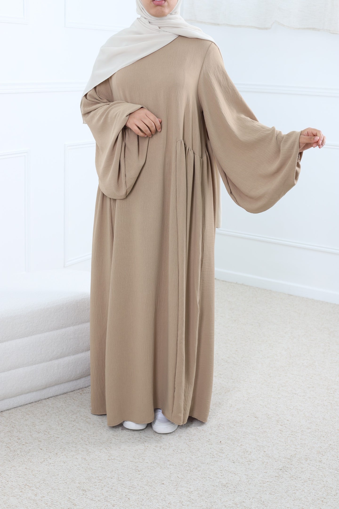 Jazz abaya - Soft camel - Hijab Boutique