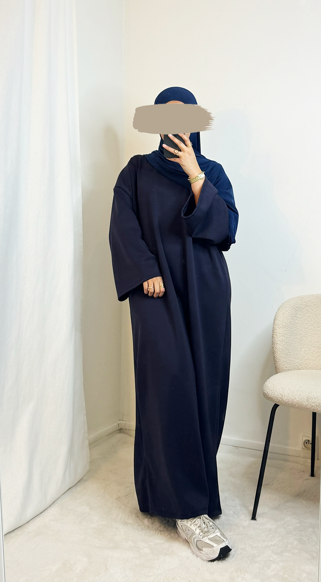 Sweaterdress wide sleeves - Dark Blue