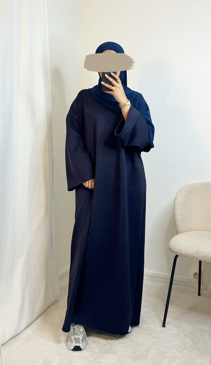 Sweaterdress wide sleeves - Dark Blue