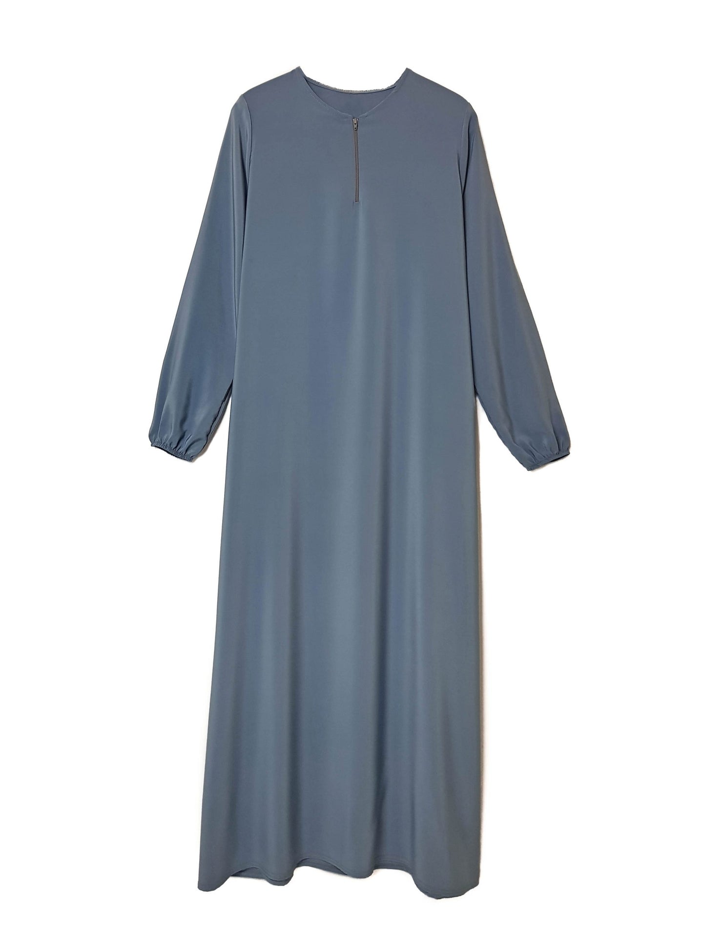 Basic abaya - Vintage Blue