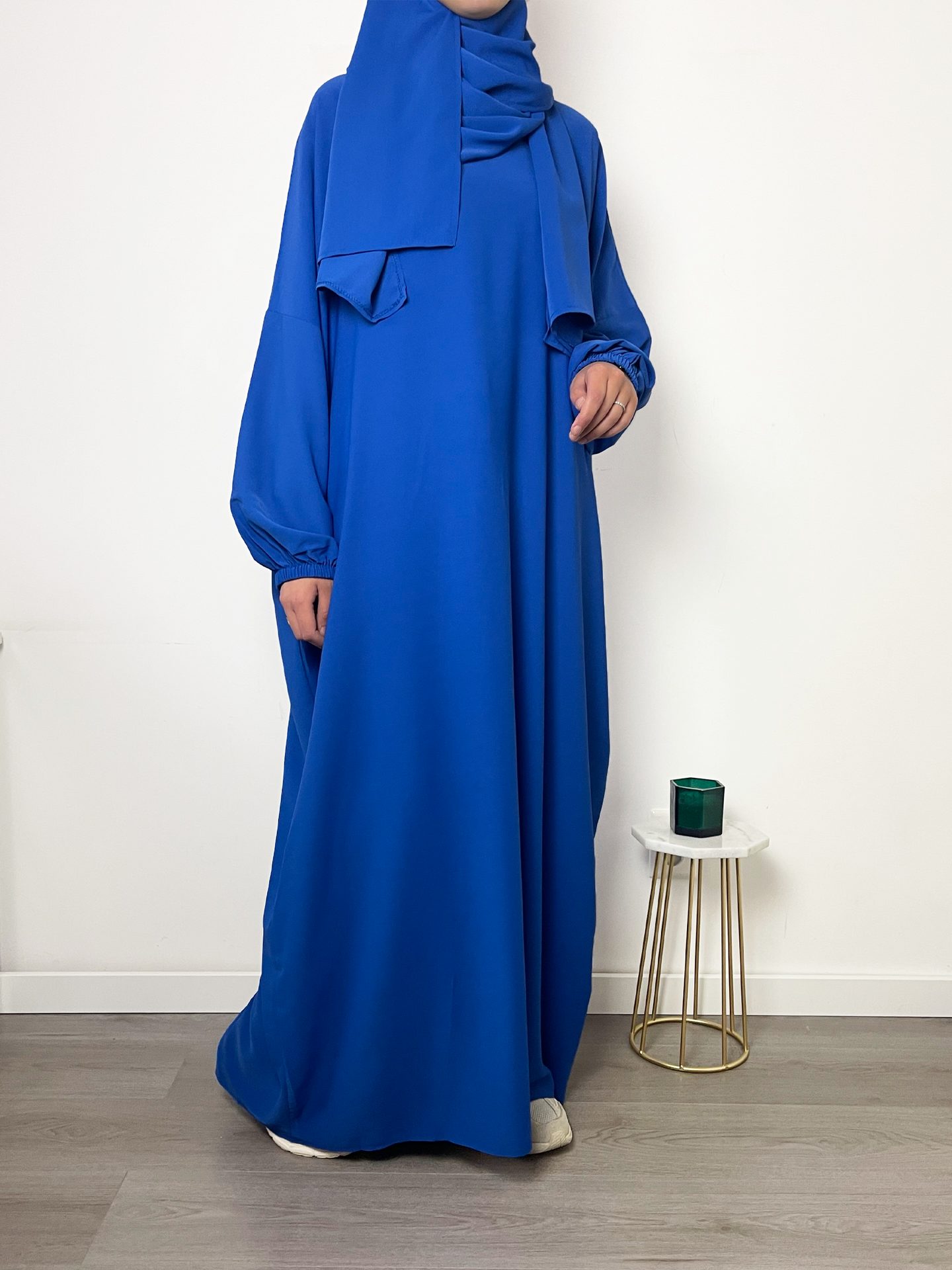 Abaya tweedelig - Royal blue