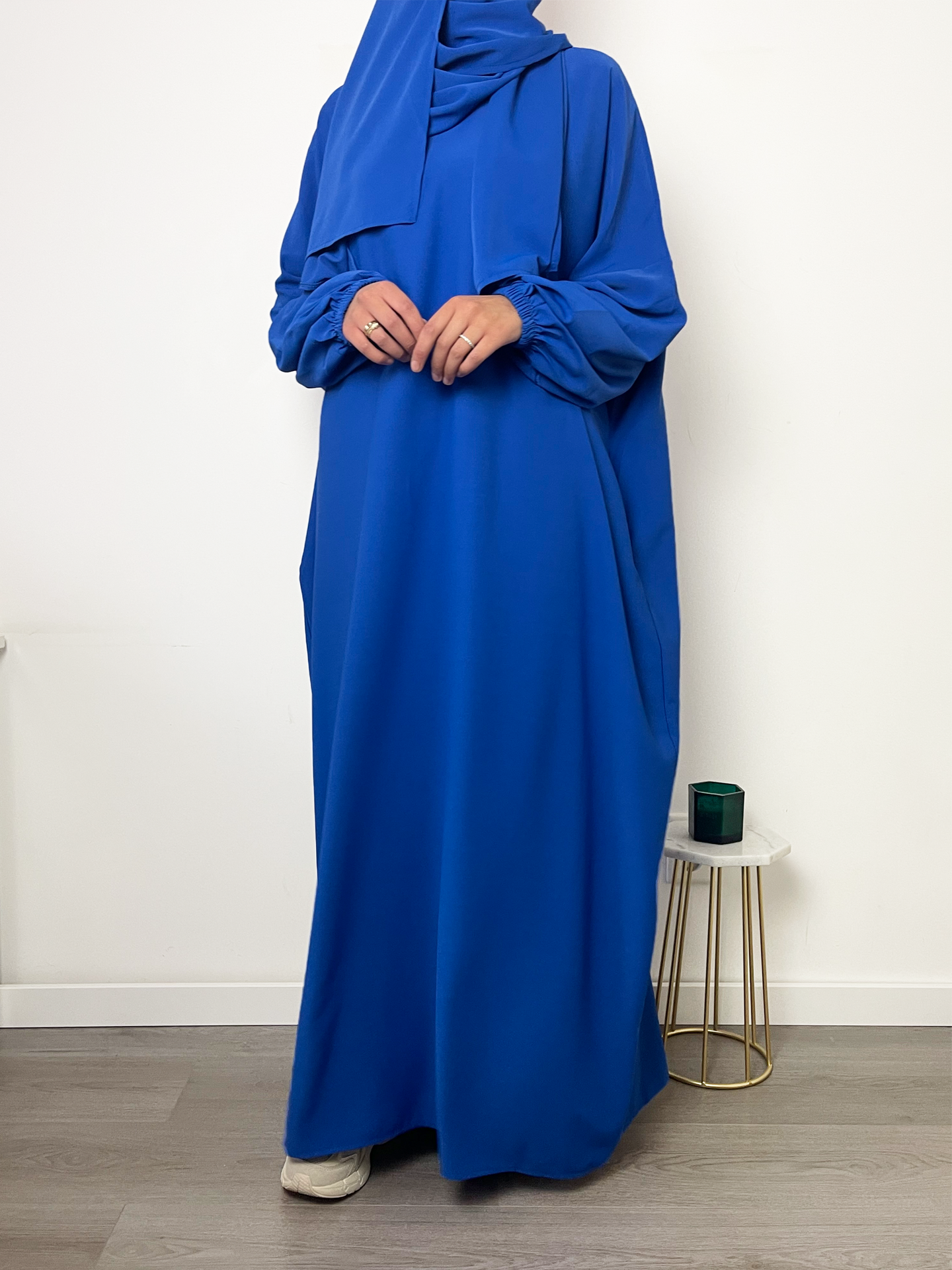 Abaya tweedelig - Royal blue