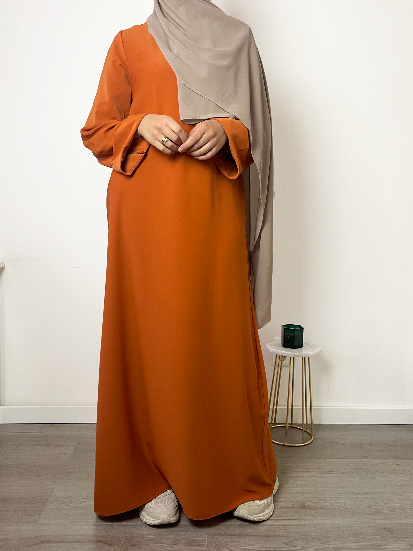 Abaya omslag mouw - Orange