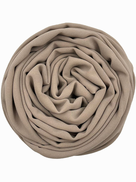 Crepe XL - Taupe - Hijab Boutique