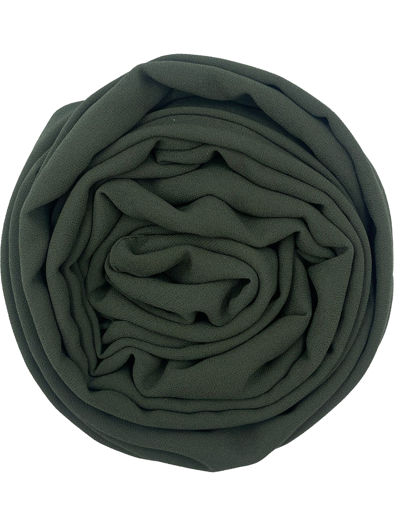 Crepe XXL -Dark green - Hijab Boutique