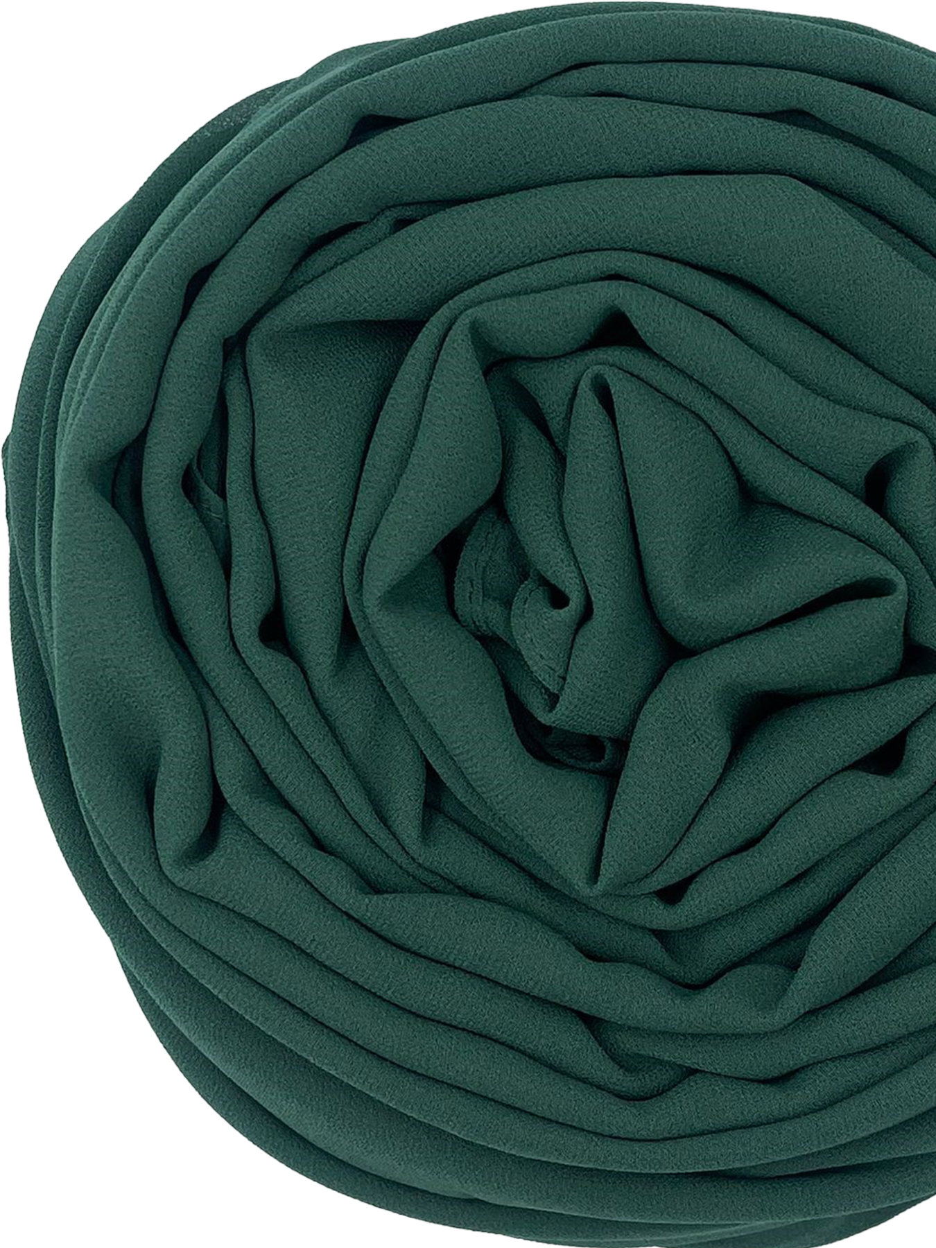 Crepe XXL - Emerald green - Hijab Boutique