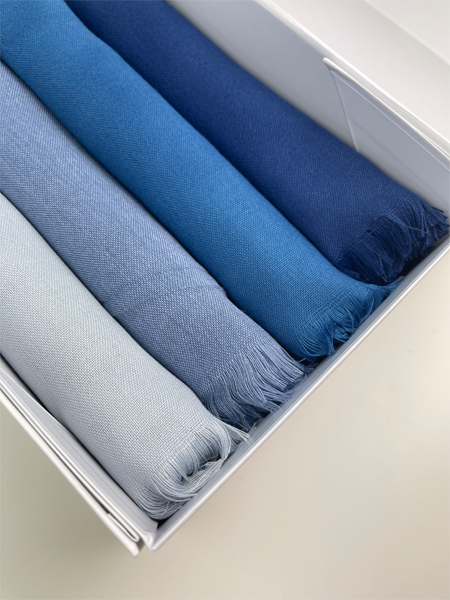 Giftbox - Pashmina blue - Hijab Boutique