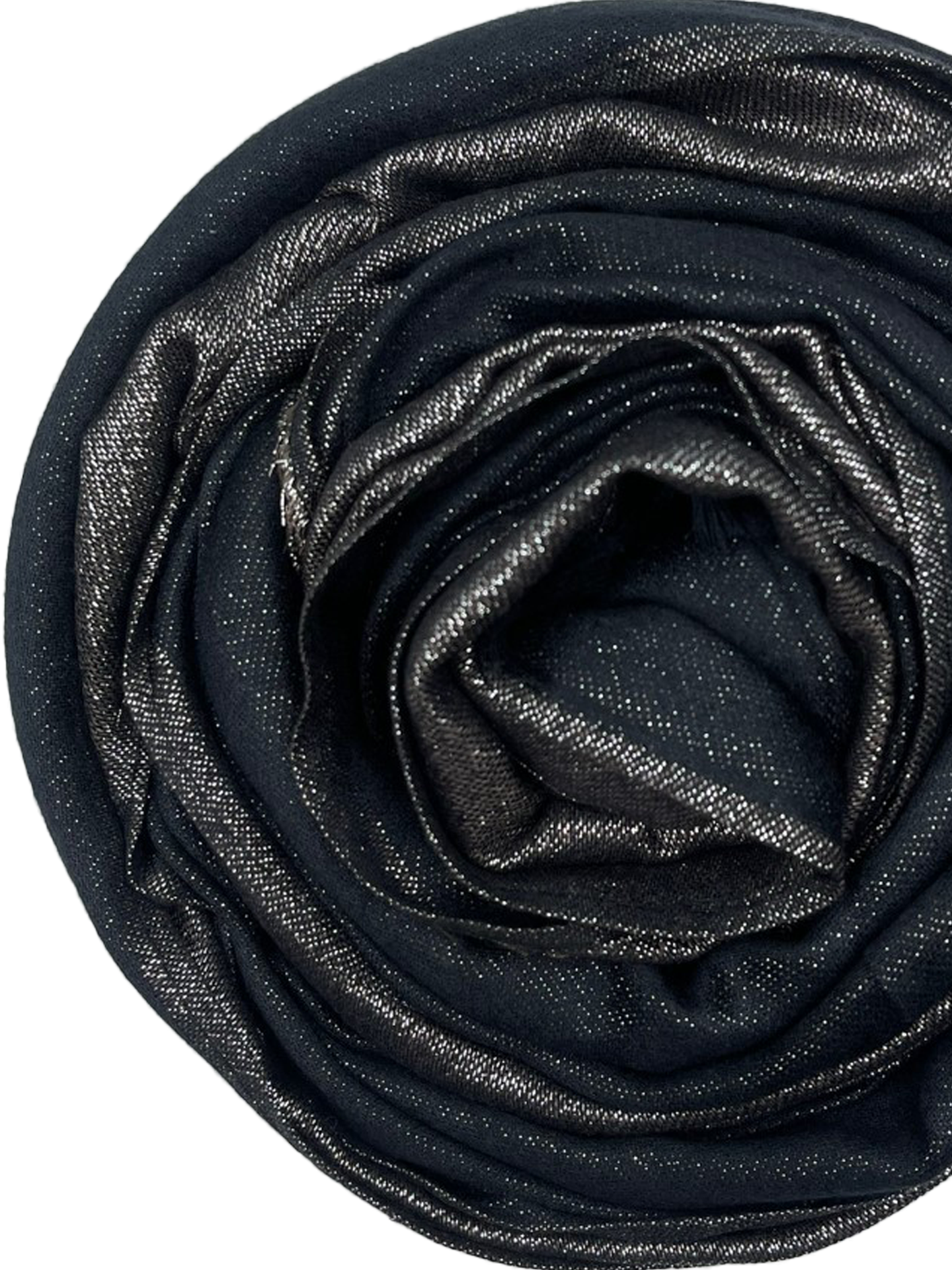 Glamour Scarf -Black - Hijab Boutique