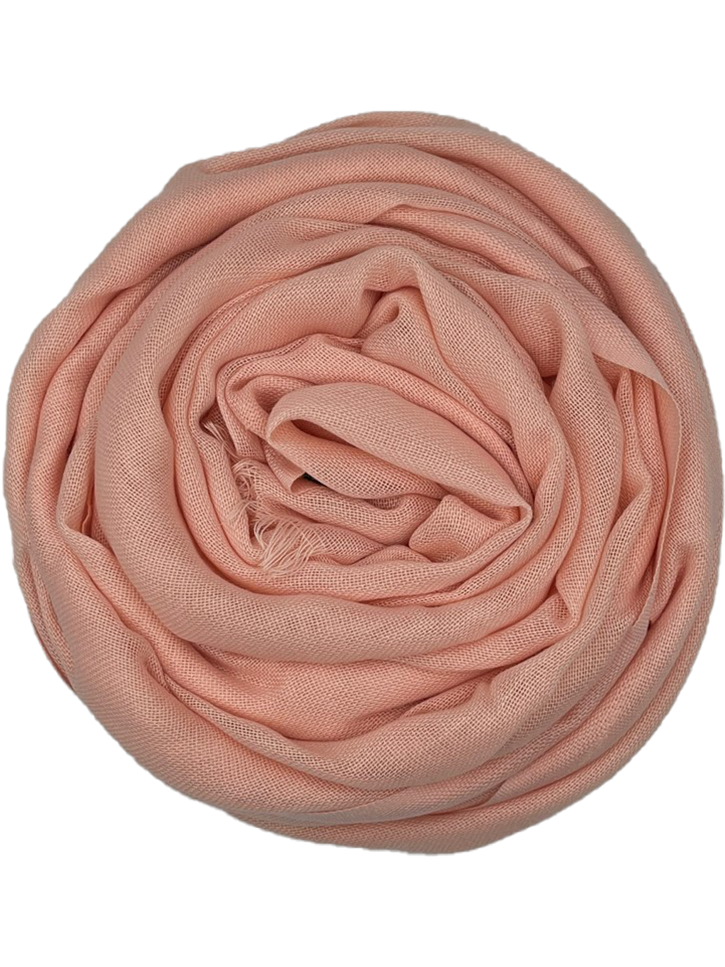 Pashmina short strings - Light peach