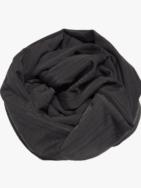 Stretch ribble scarf - Deepgrey