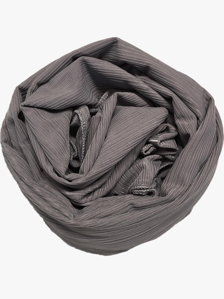 Stretch ribble scarf - Grijs - Hijab Boutique