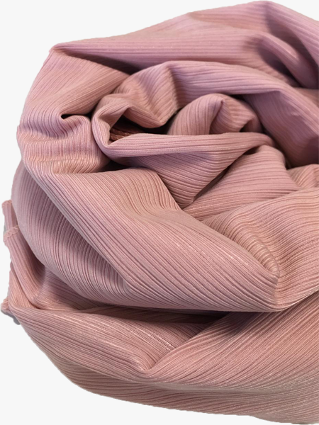 Stretch ribble scarf - Pink