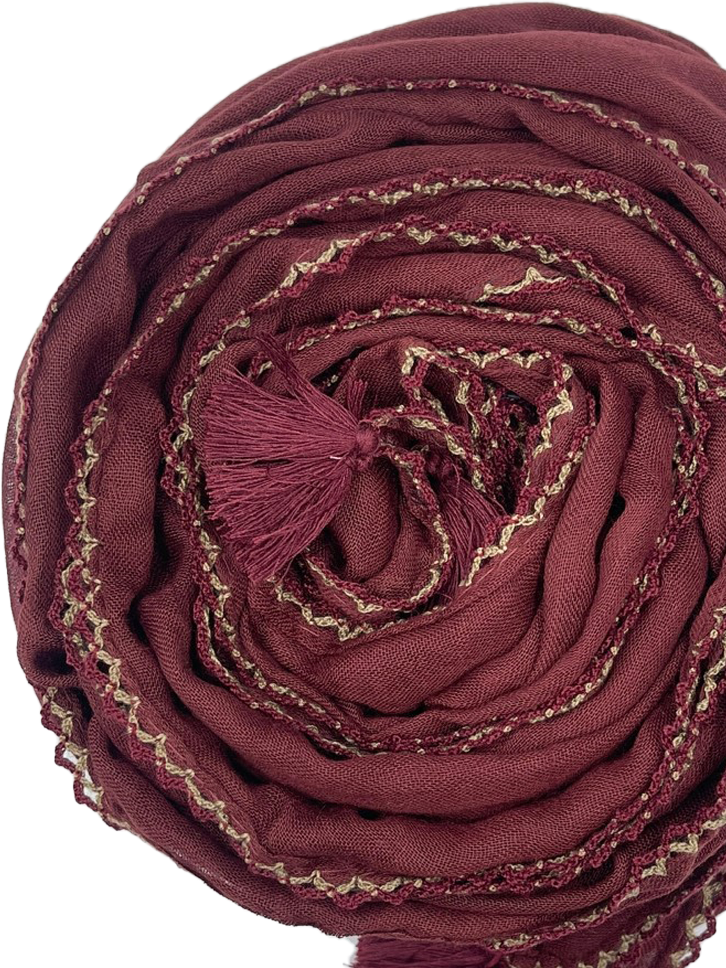 Tassel  – Bordeaux - Hijab Boutique