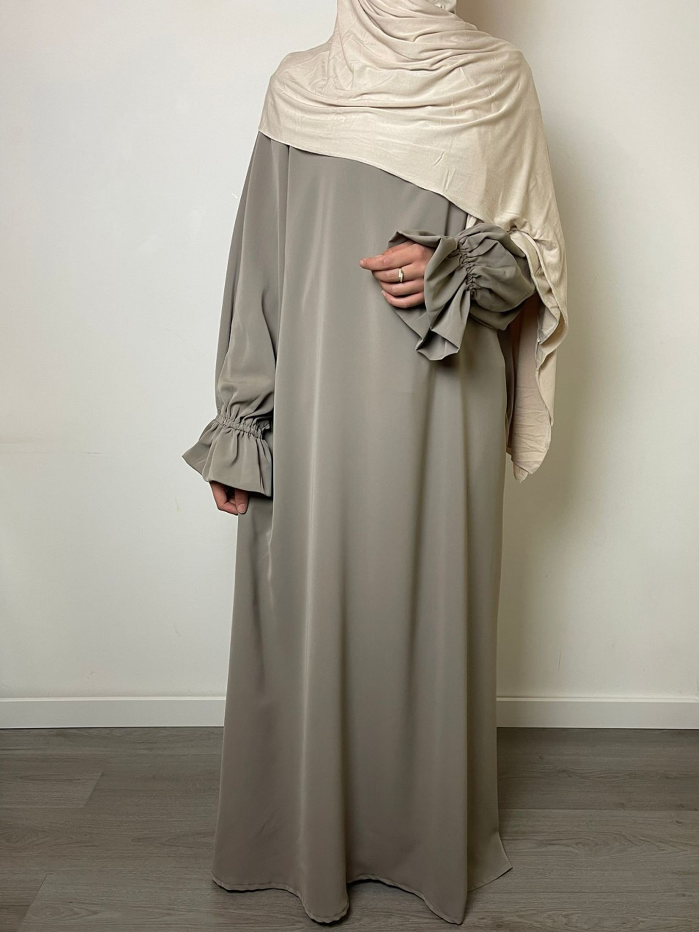 Abaya Kimono 3-piece - Camel