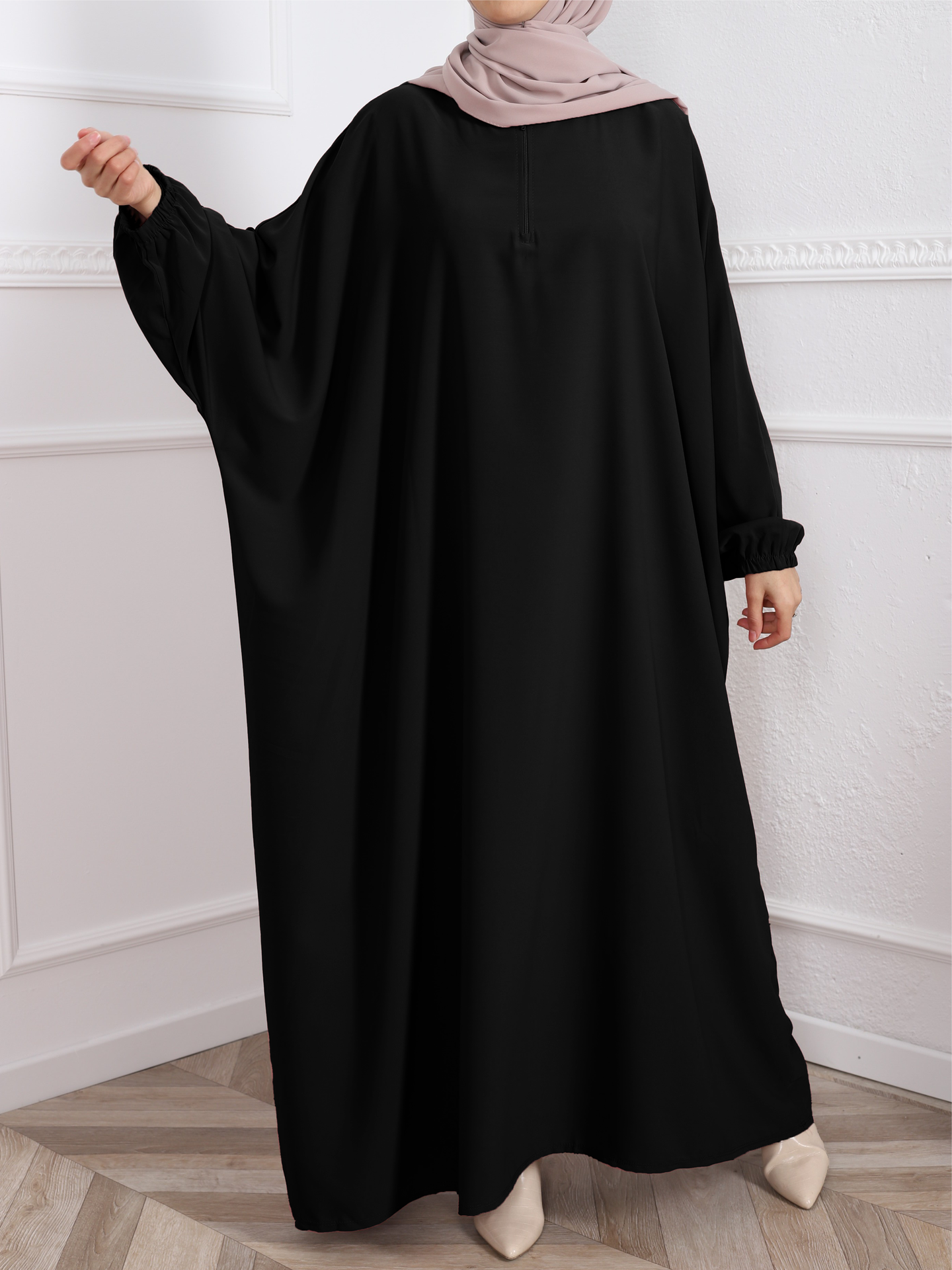 Farasha Abaya - Zwart - Hijab Boutique