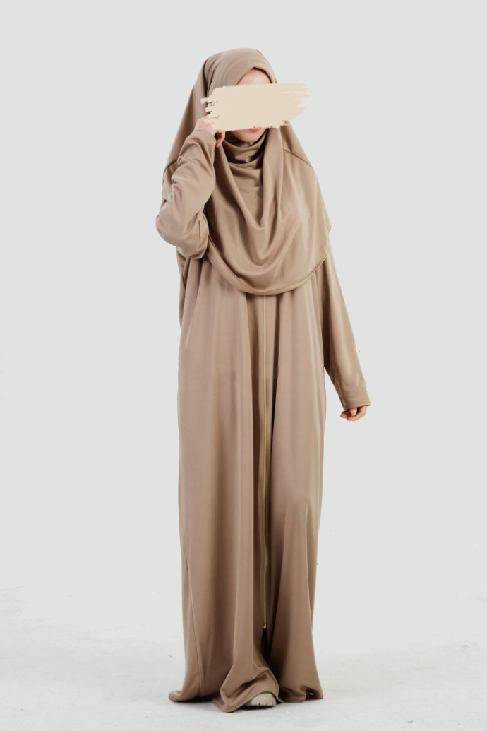 Gebedsset met rits - Camel