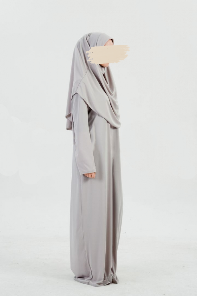 Gebedsset met rits - Grijs