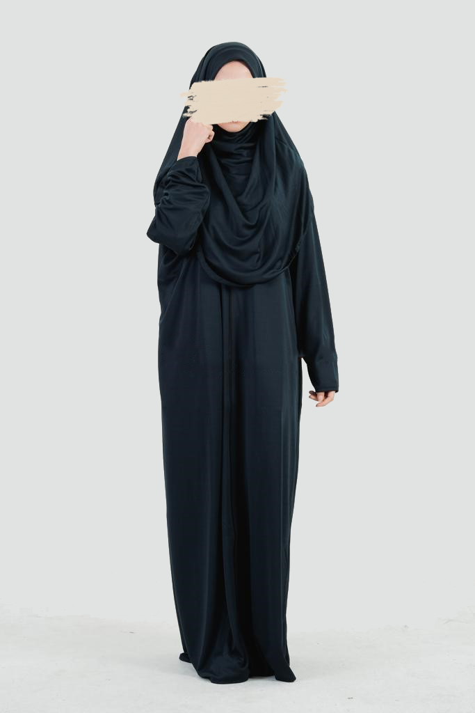 Gebedsset met rits - Marineblauw