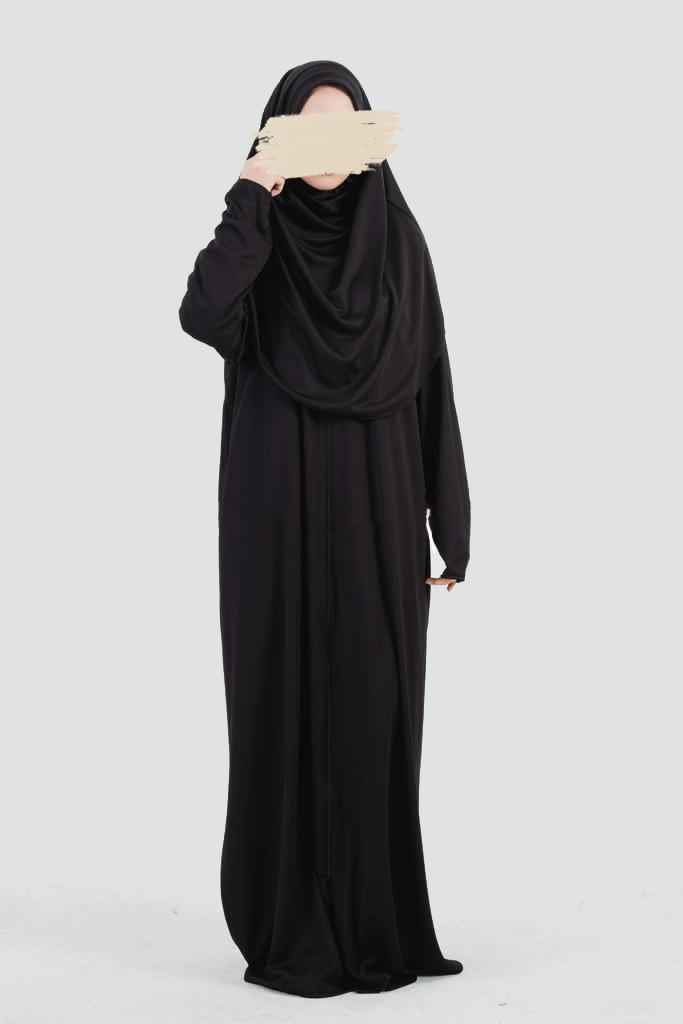 Gebedsset met rits - Zwart