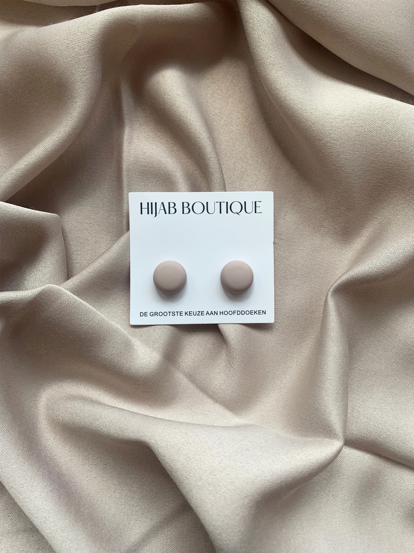 Magneet speld voor je hijab - Soft nude - Hijab Boutique